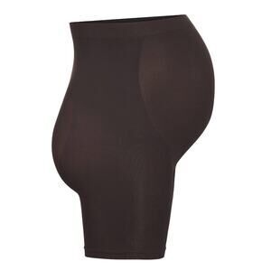 SKIMS Black Onyx Maternity Pregnant Sculpting Short Mid Thigh Shapewear NWOT S/M